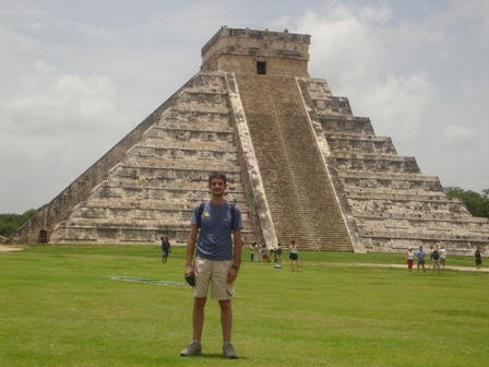 Maya´s ruins on Yucatan jungles near Belize & Guatemala borders